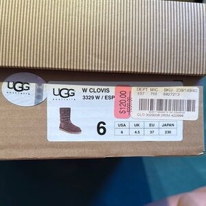 UGG Brown Ankle Boots Classic Style
